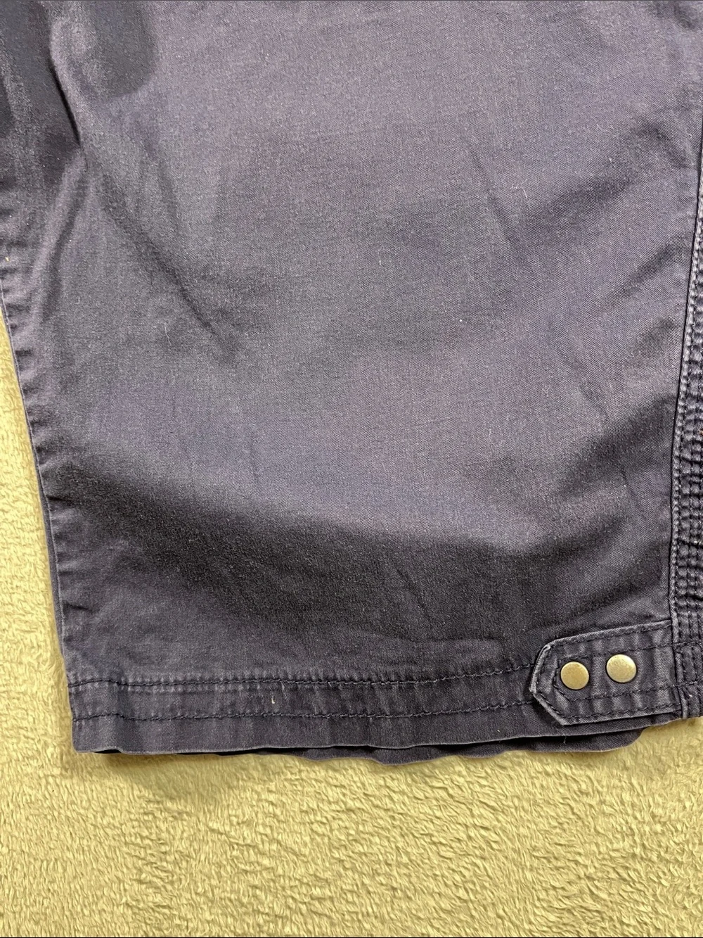 Lee Navy Comfort Waistband Women Capri Size 18W